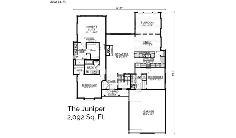 The Juniper Floor Plan