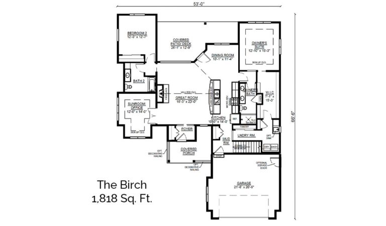 The Birch Floor Plan