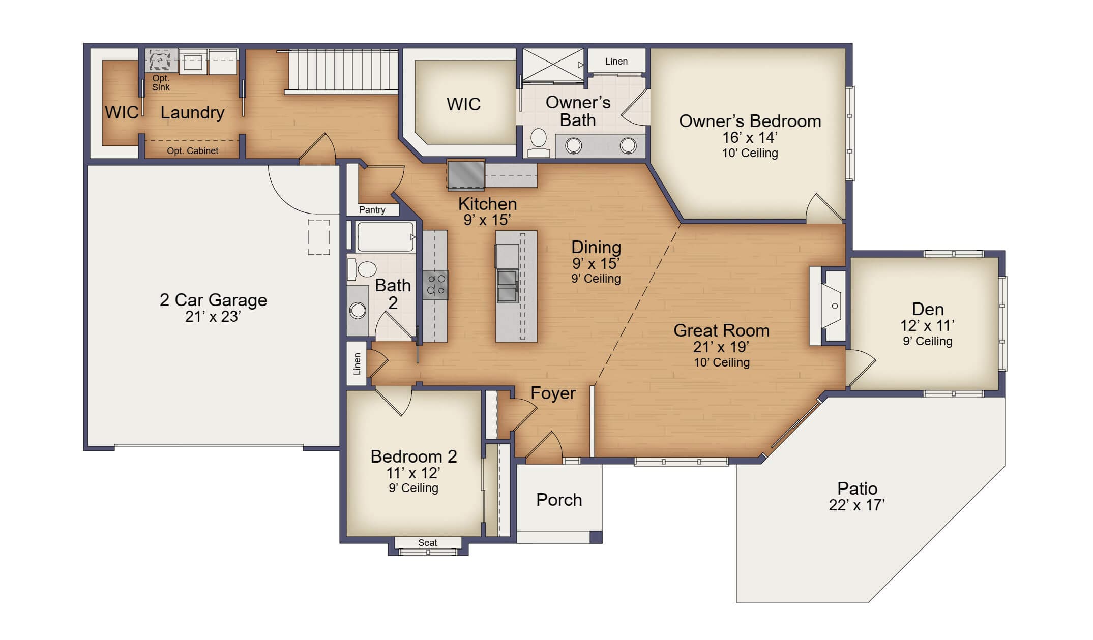 Broadlands Calli Floorplan