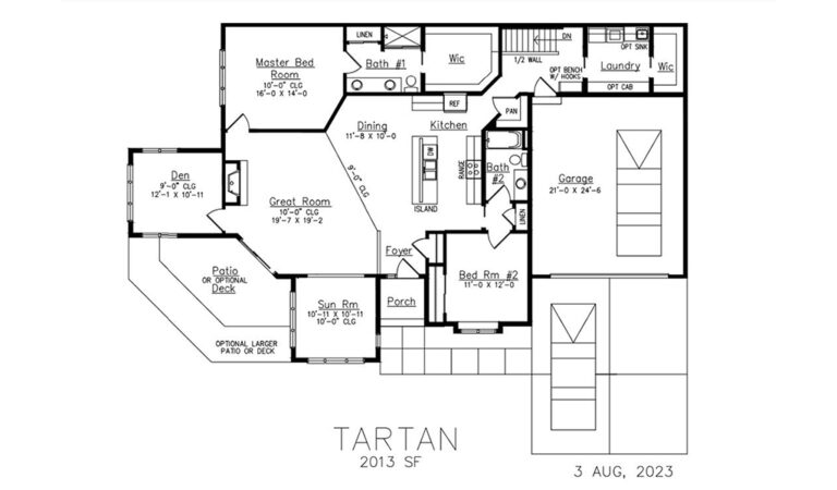 The Tartan Grafton Floor Plan