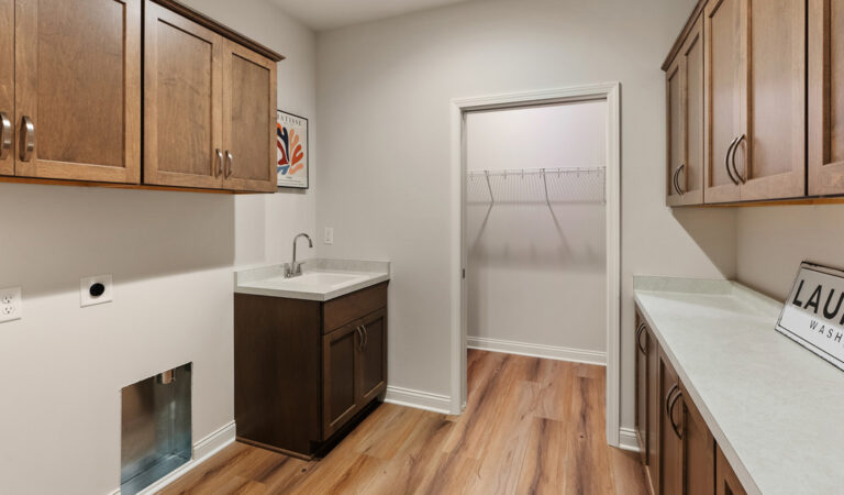 The Grafton Tartan Laundry Room