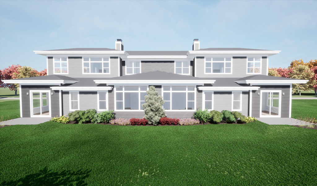 The Sycamore Front Elevation Rendering