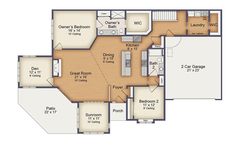 Tartan Floorplan