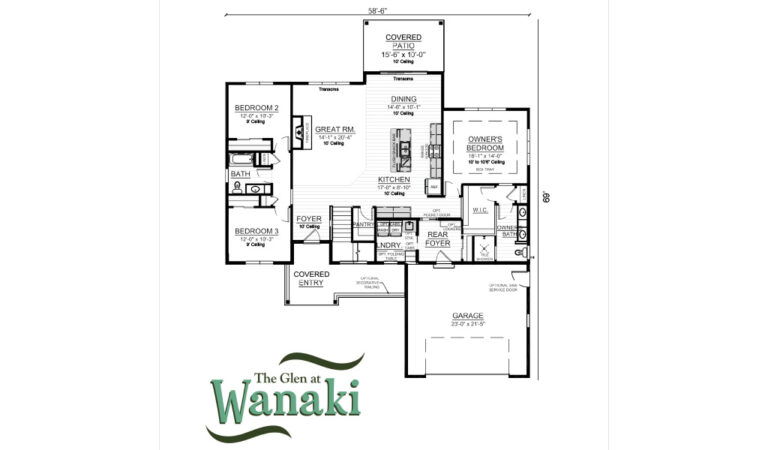 brighton floor plan wanaki