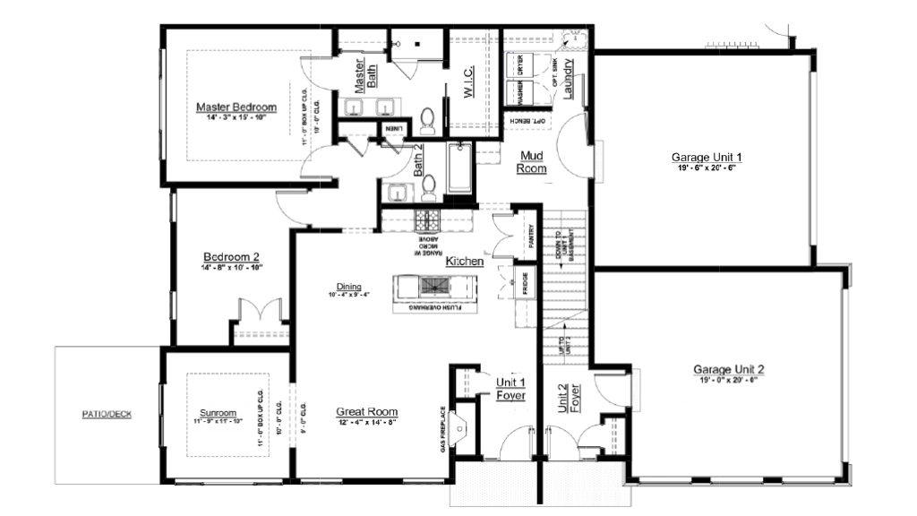 The Sycamore Upper Floor Plan