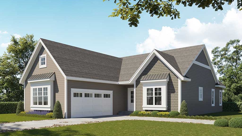 The Cypress Standalone Model Home Exterior