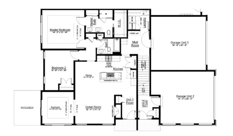 The Sycamore Upper Floor Plan