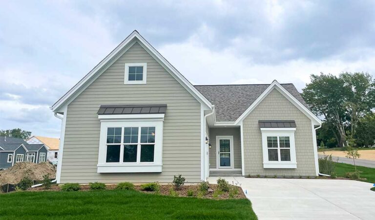 The Cypress model home exterior